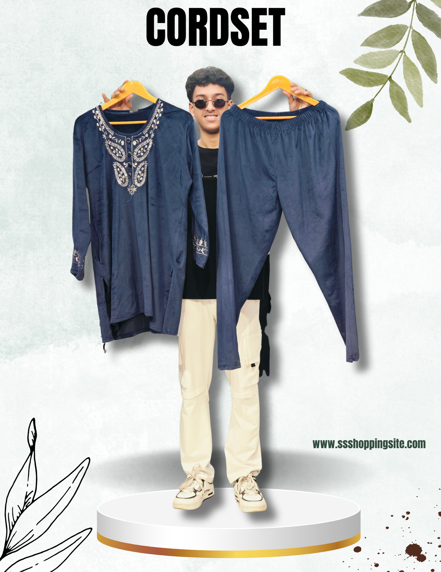 Velvet cordset @2