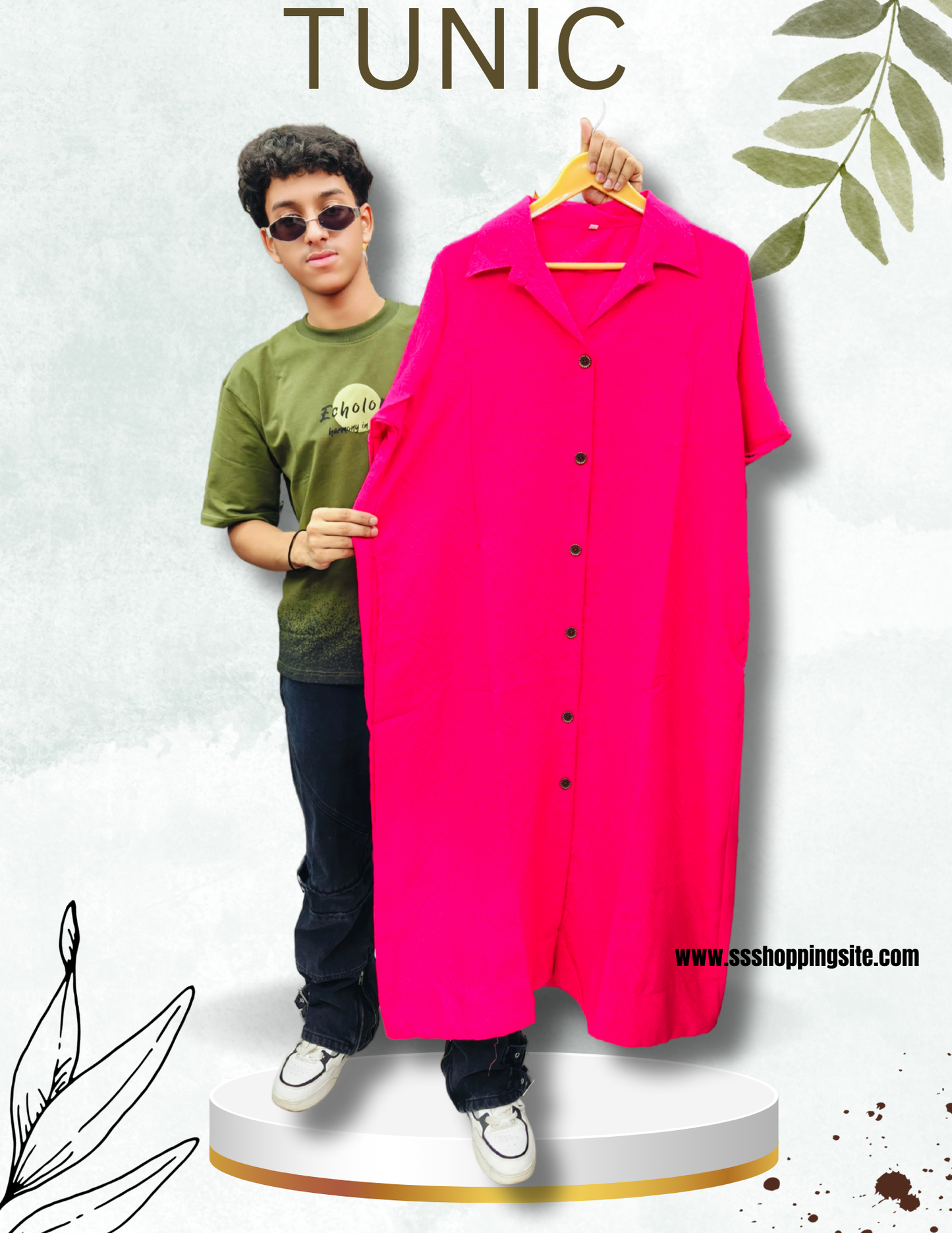 SELF PRINT TUNIC