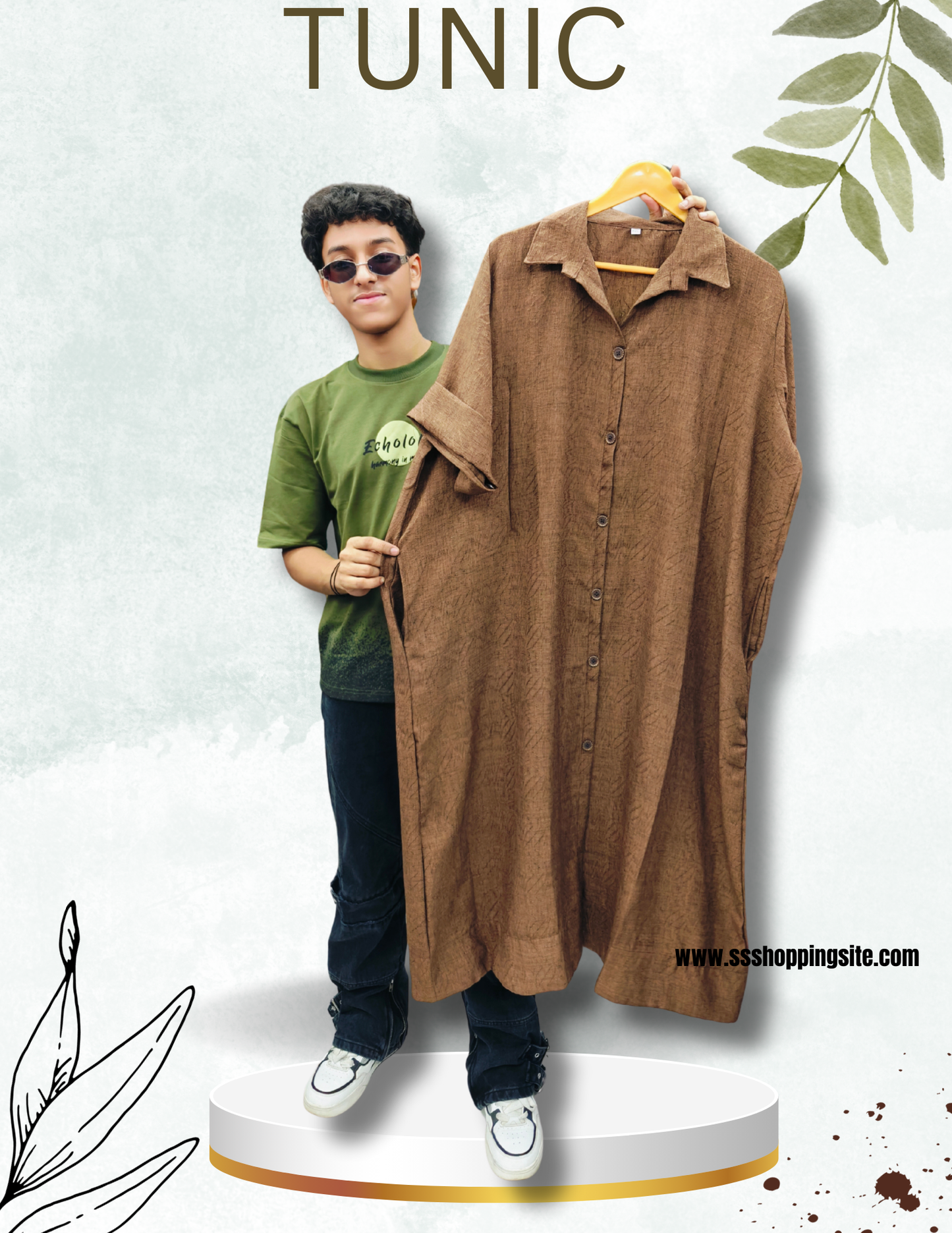 SELF PRINT TUNIC