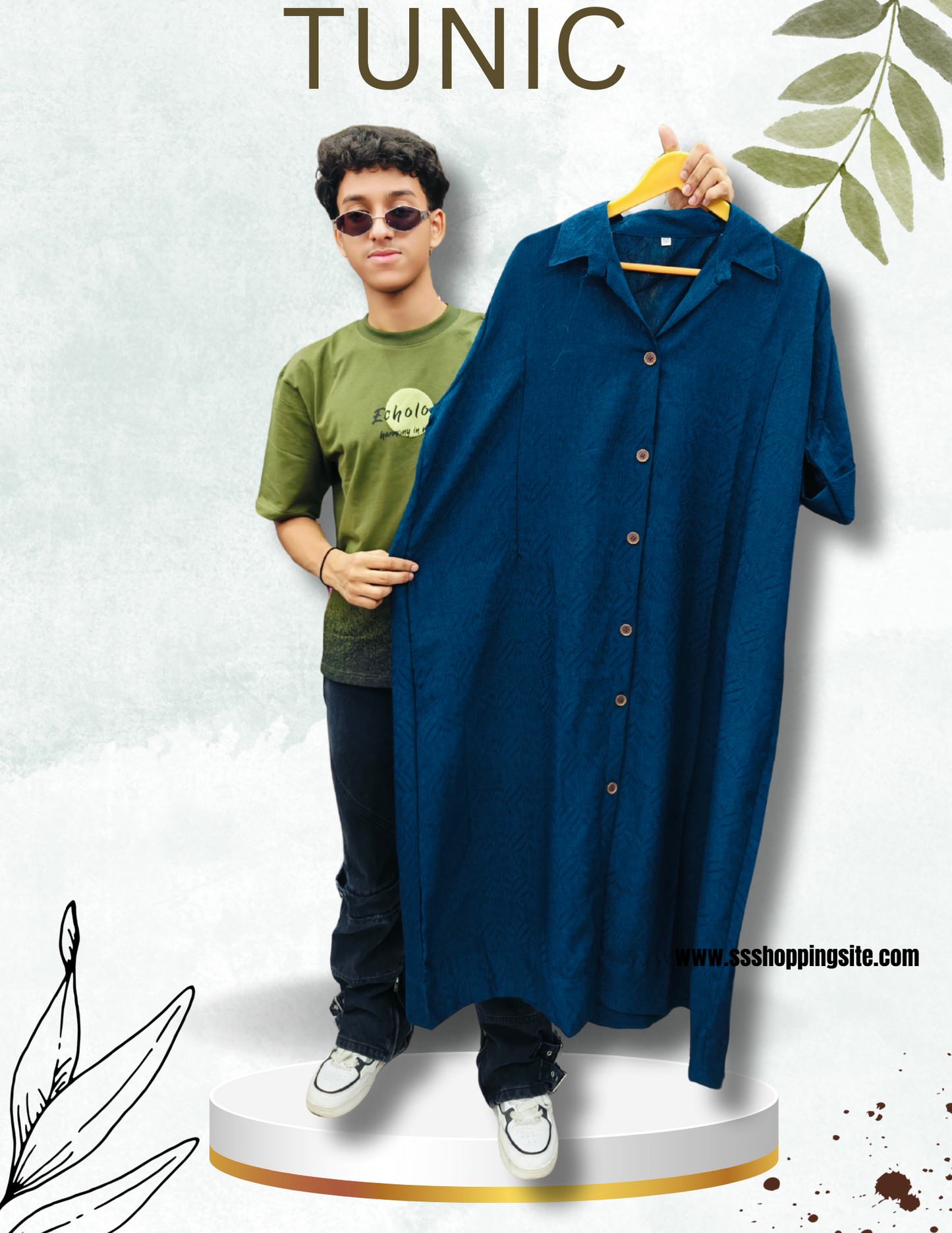 SELF PRINT TUNIC