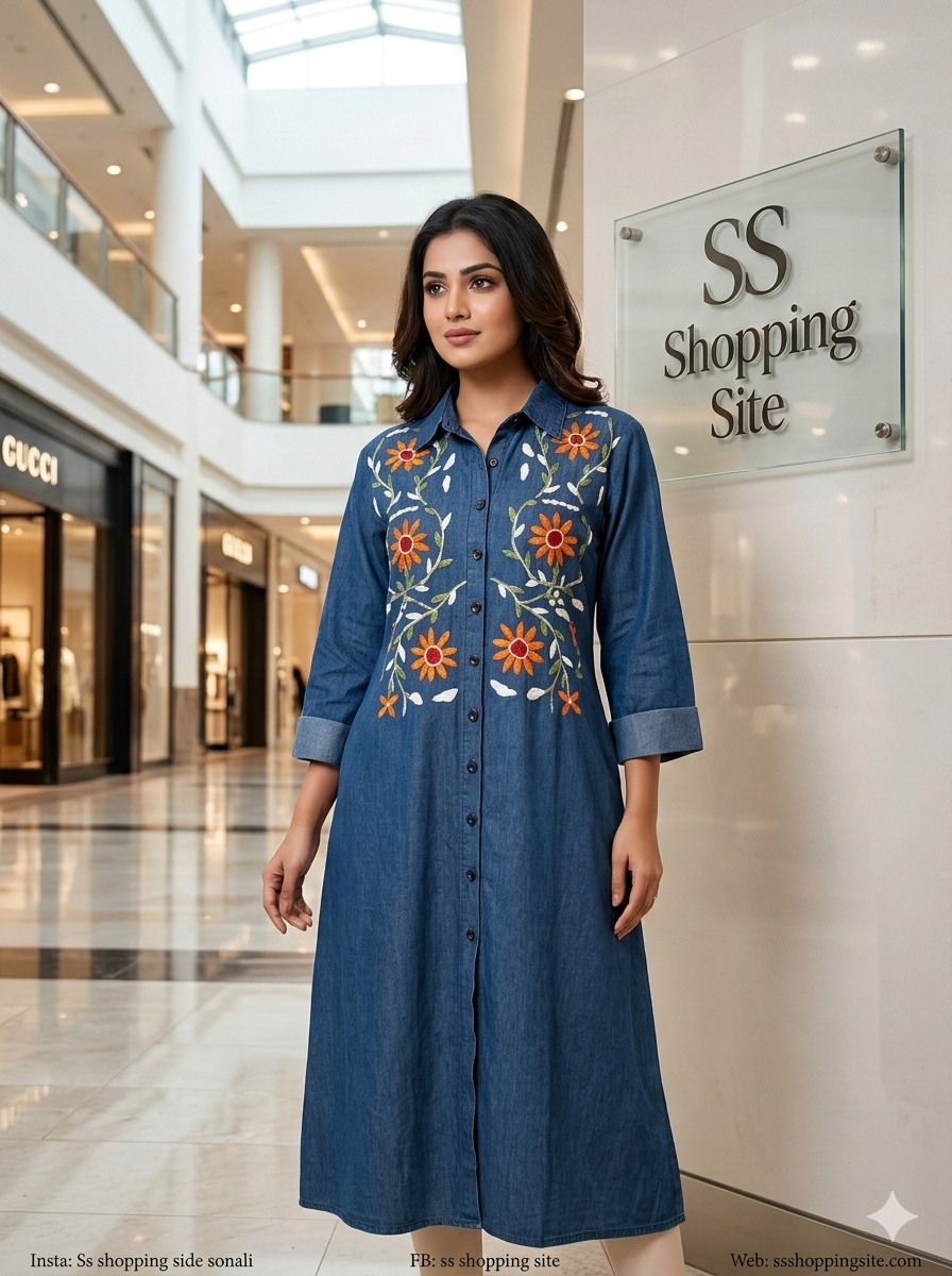 DENIM DRESS