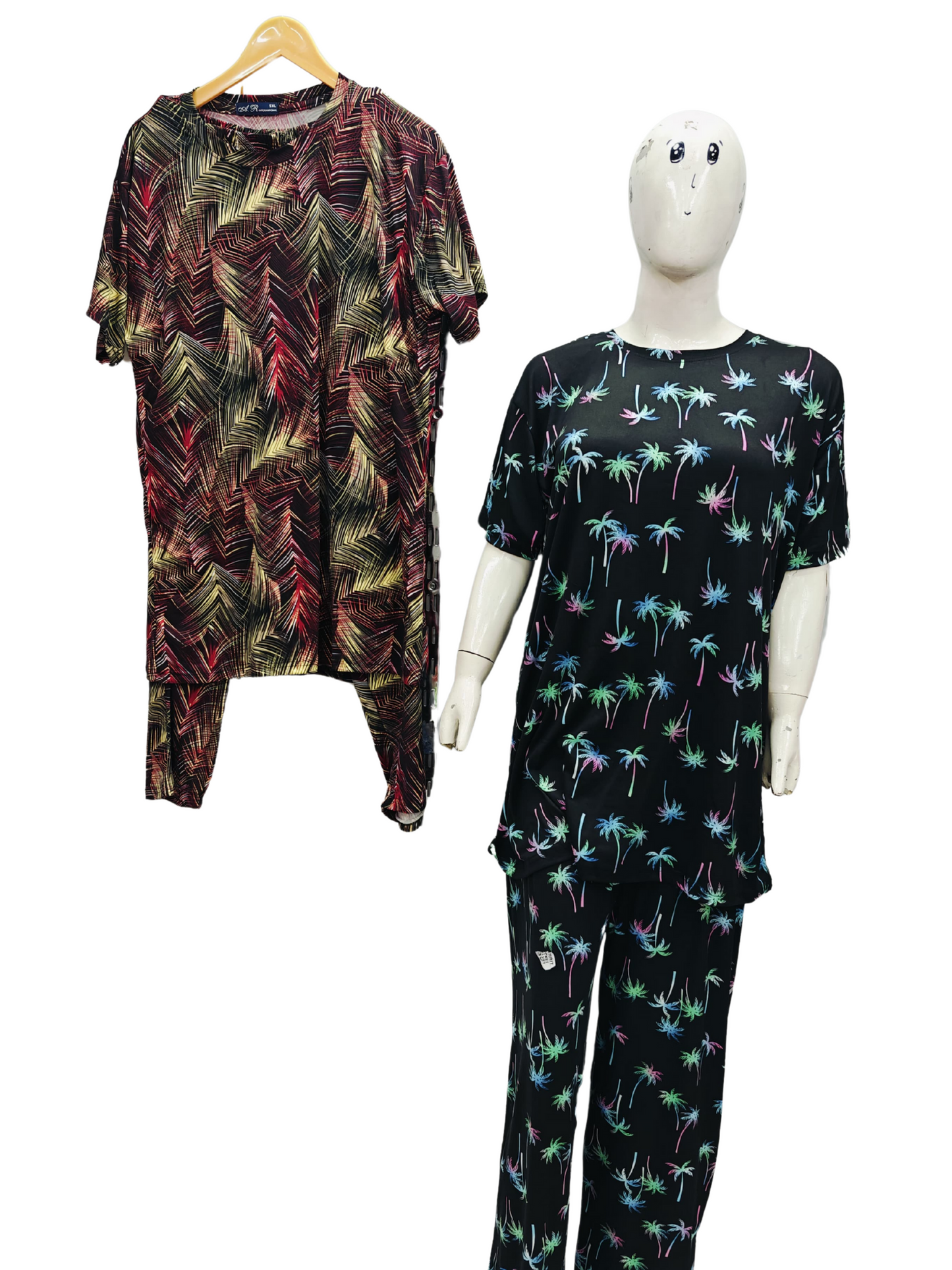 Round neck night suit