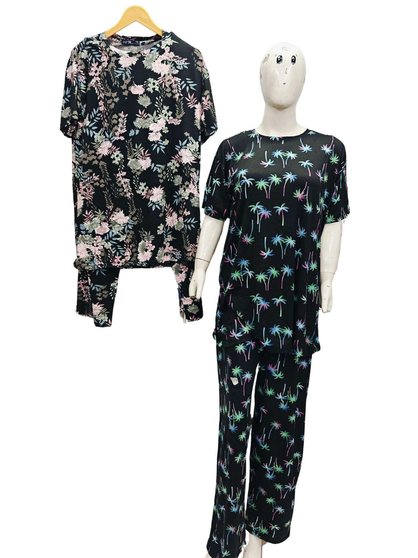 Round neck night suit
