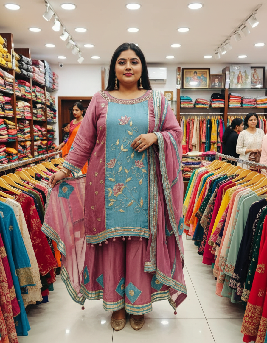 Partywear Sharara Suit