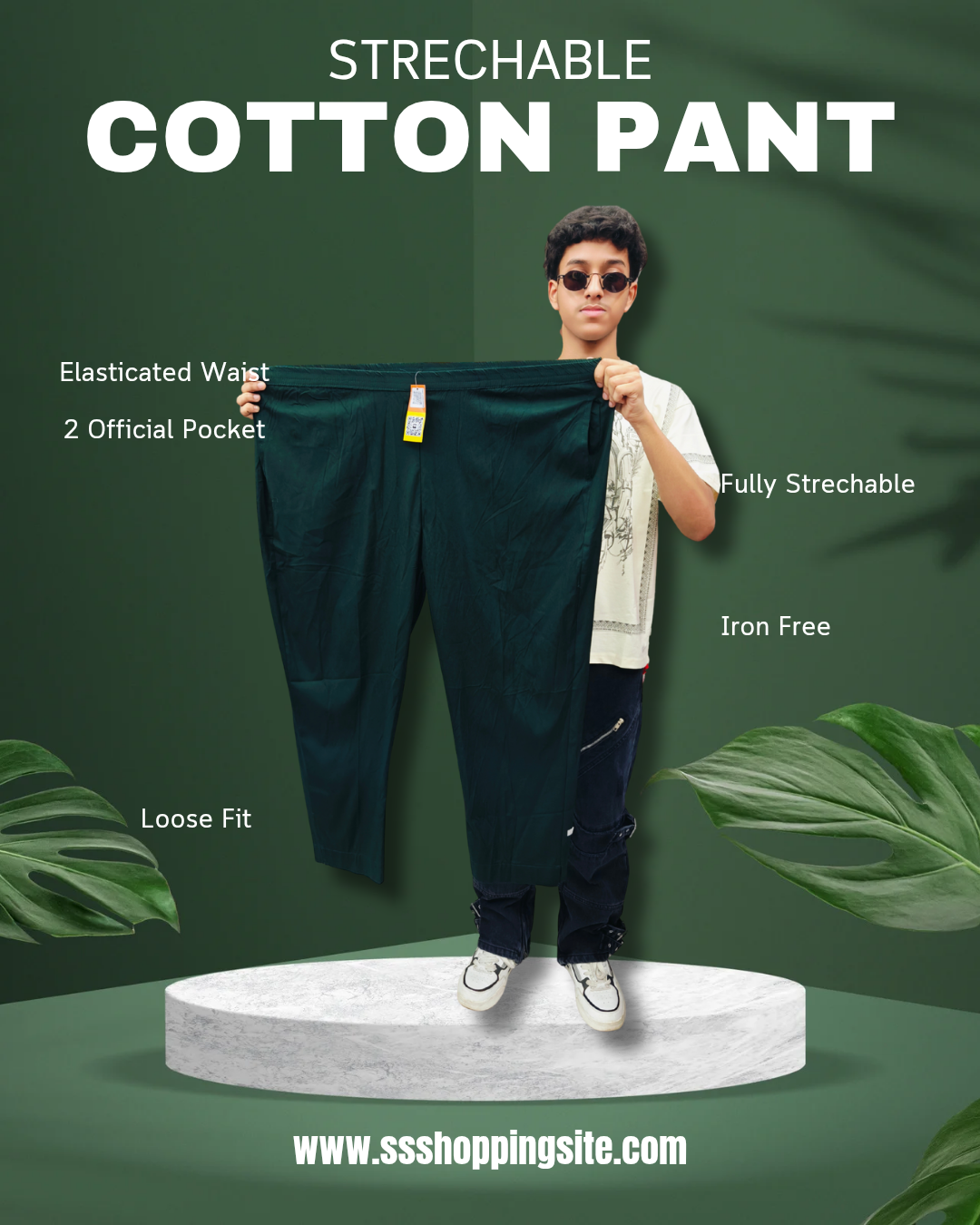 Jumbo Cotton Pant