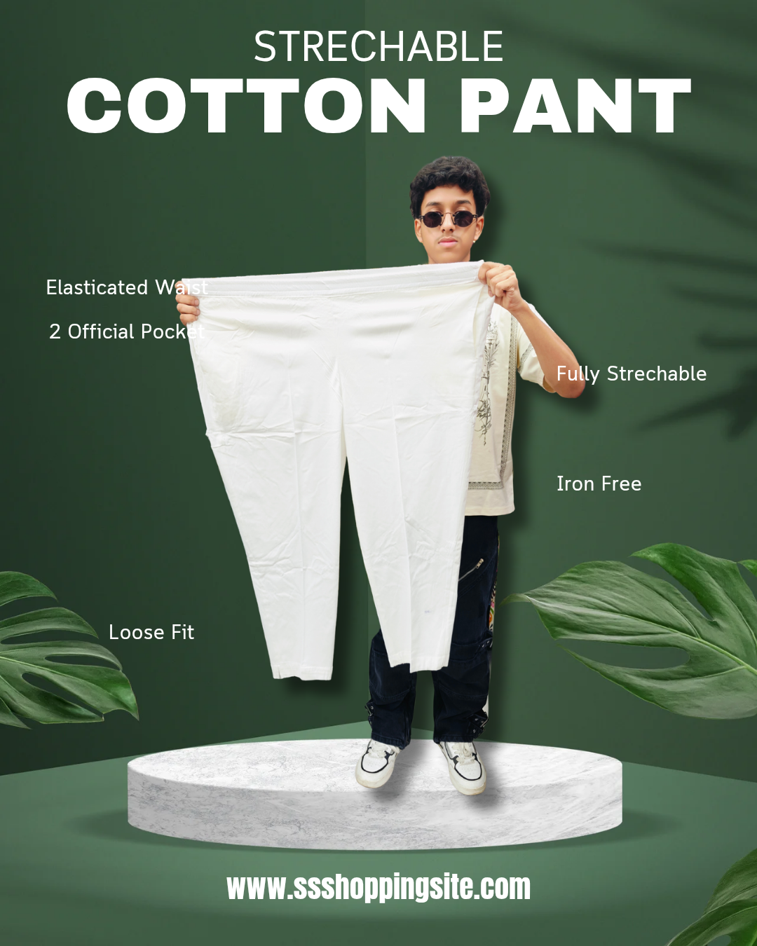 Jumbo Cotton Pant