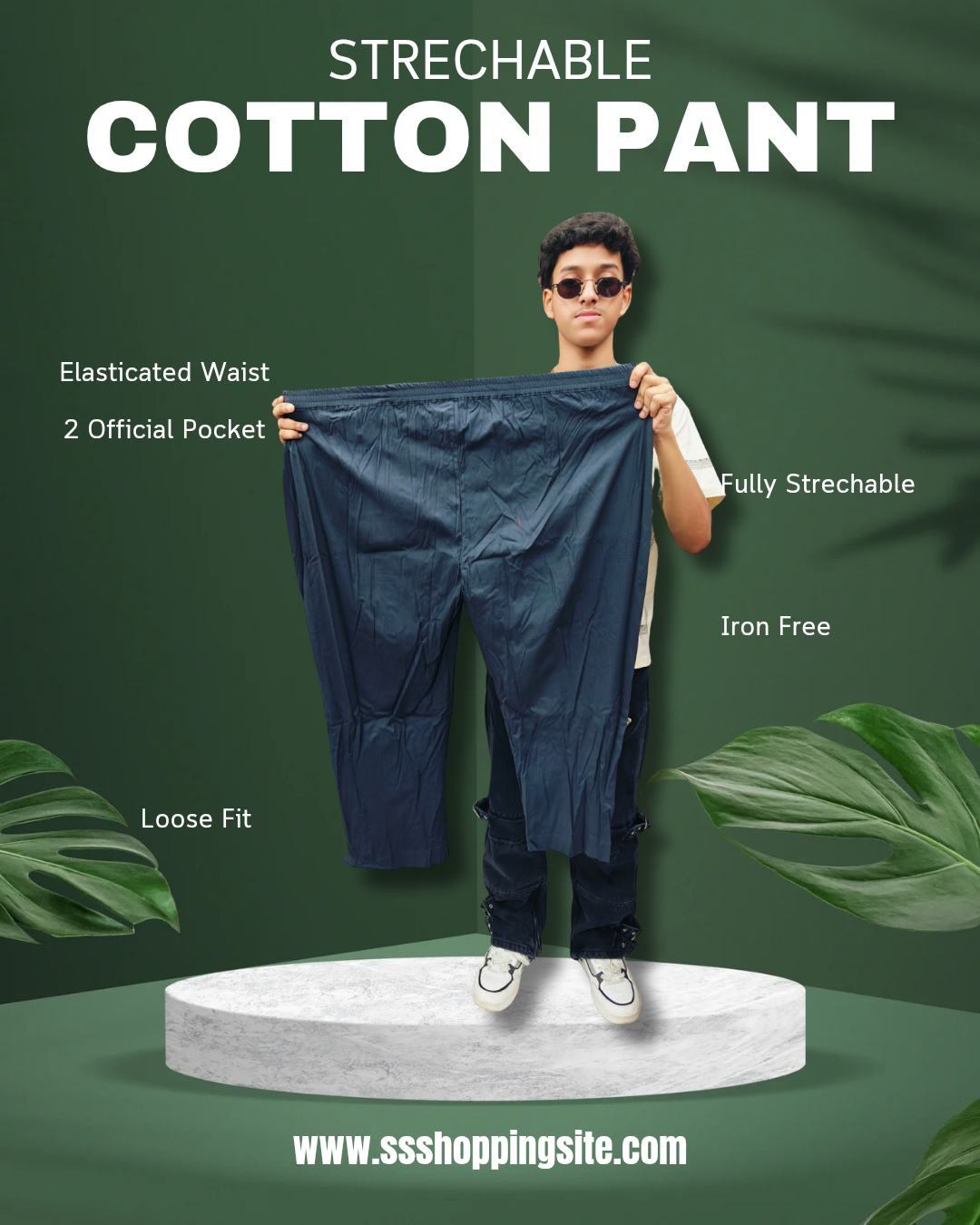 Jumbo Cotton Pant