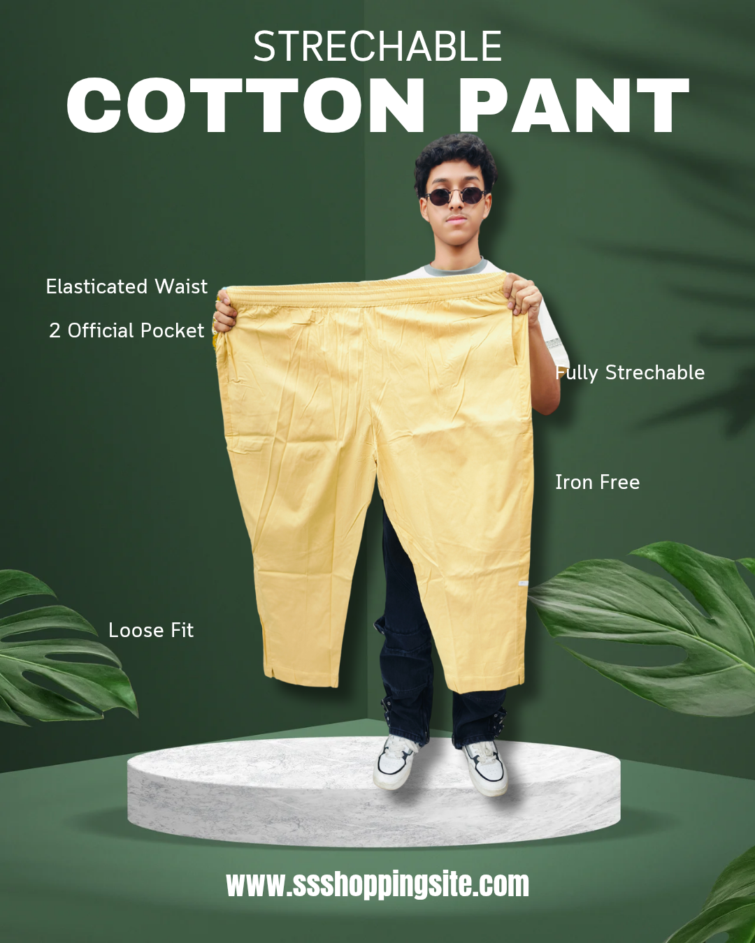 Jumbo Cotton Pant