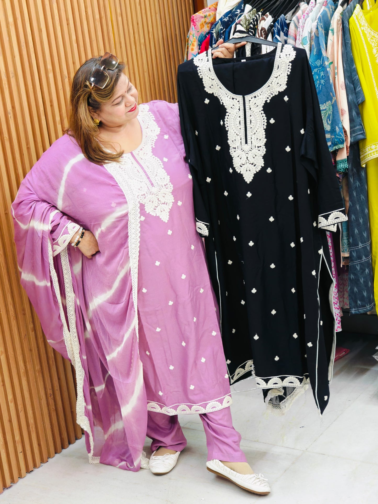 Kashmiri Kadai Suit