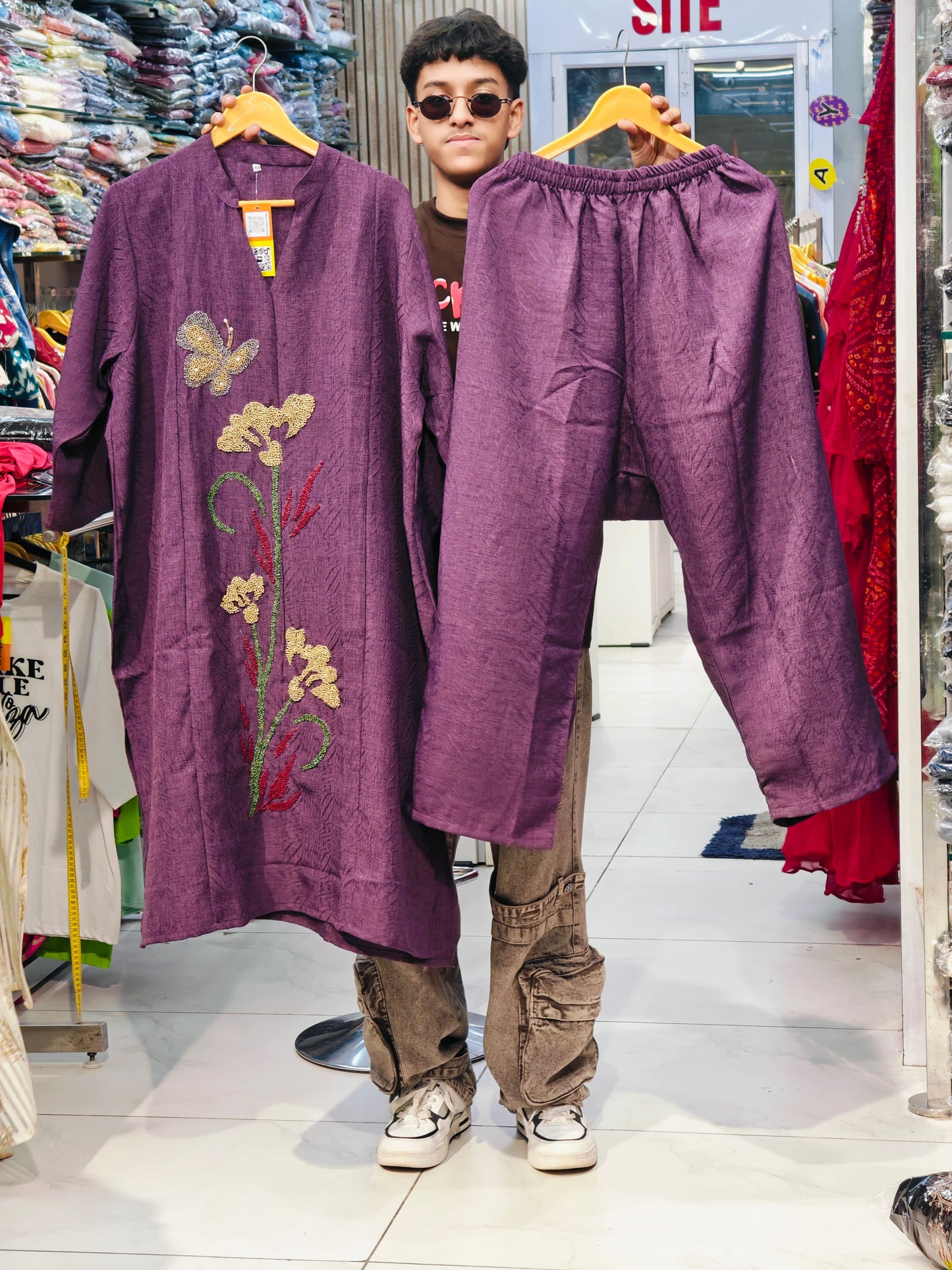 Handwork Kurta Cordset