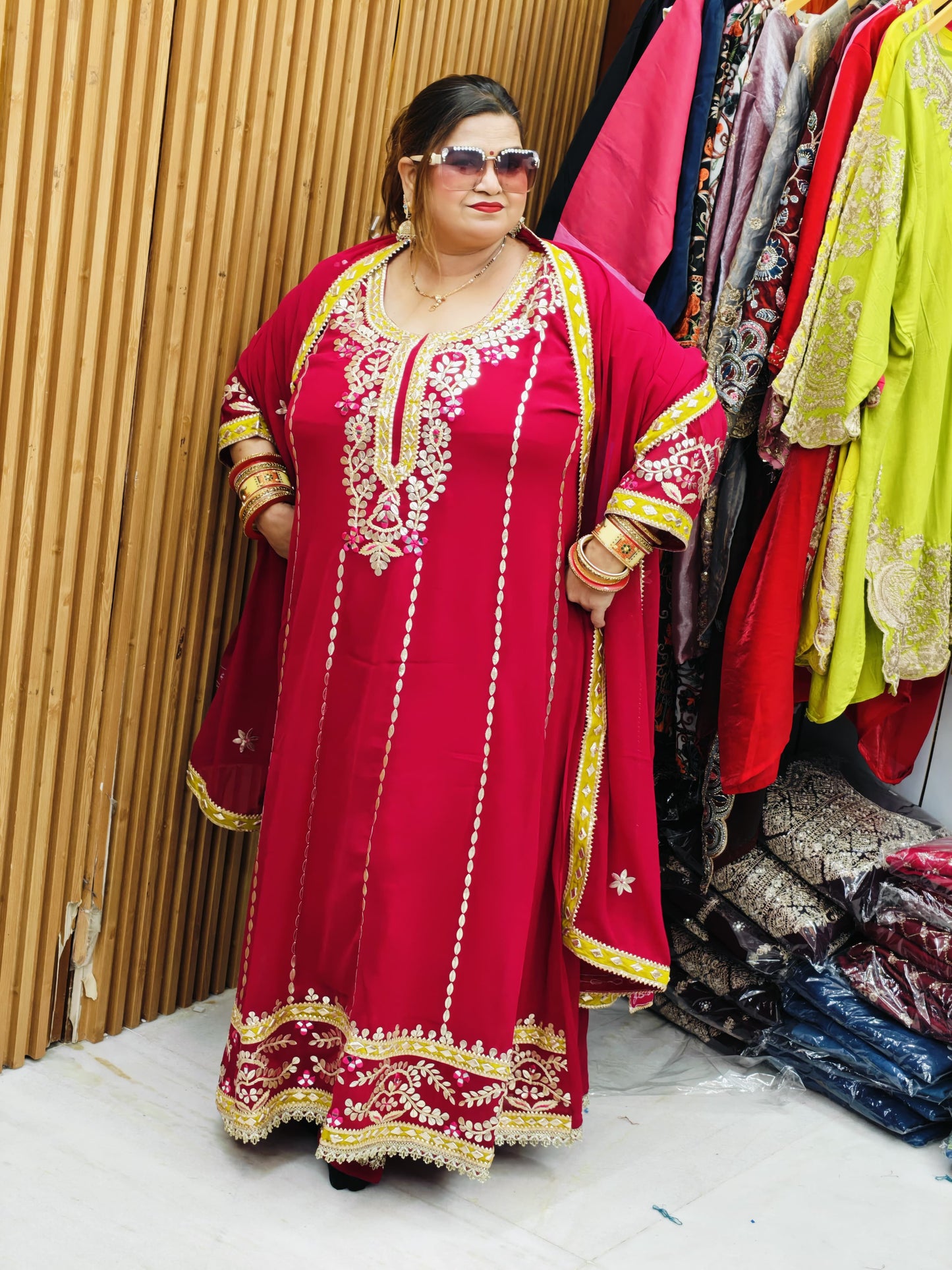 Gota Patti Anarkali