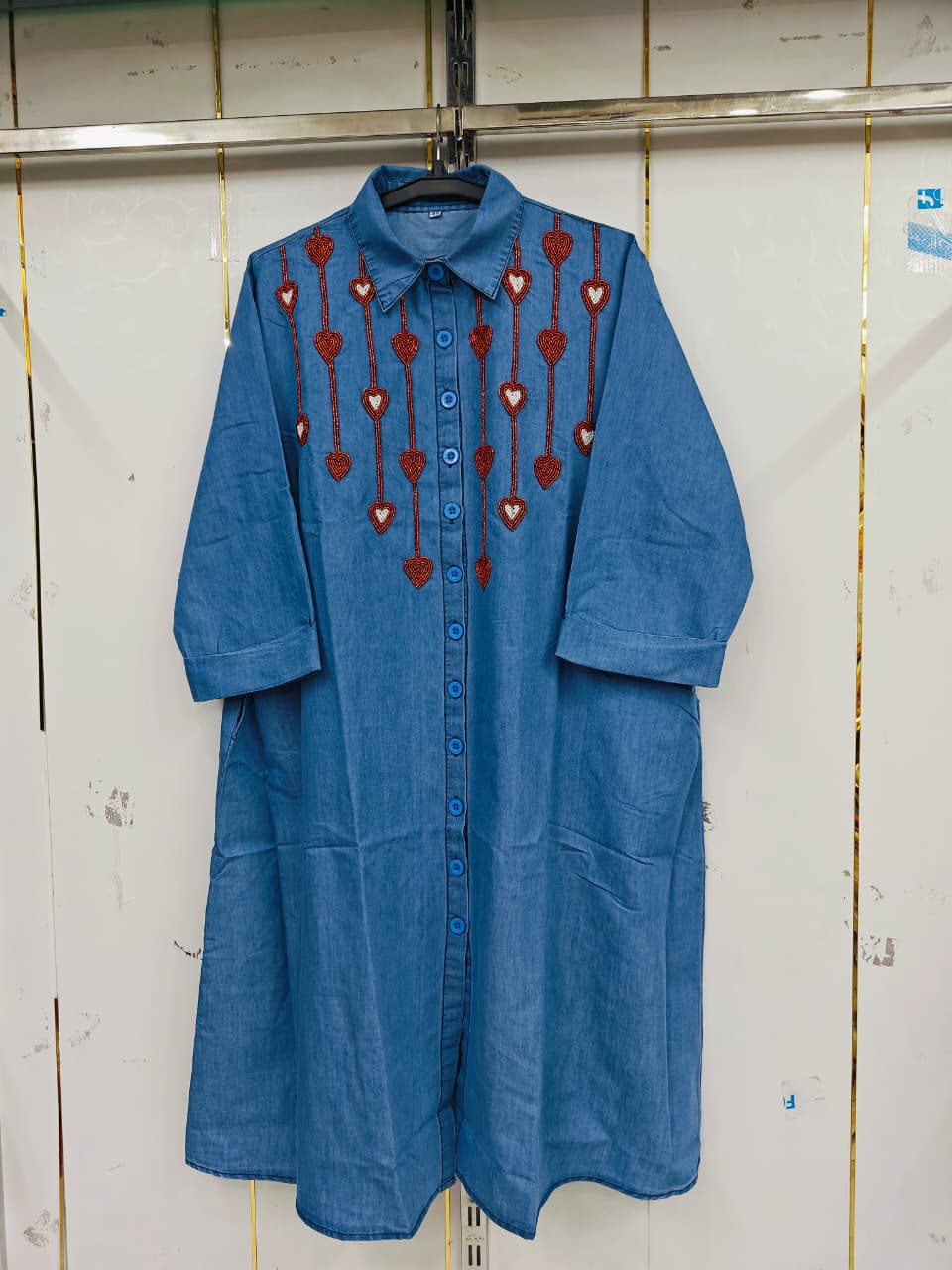 DENIM DRESS