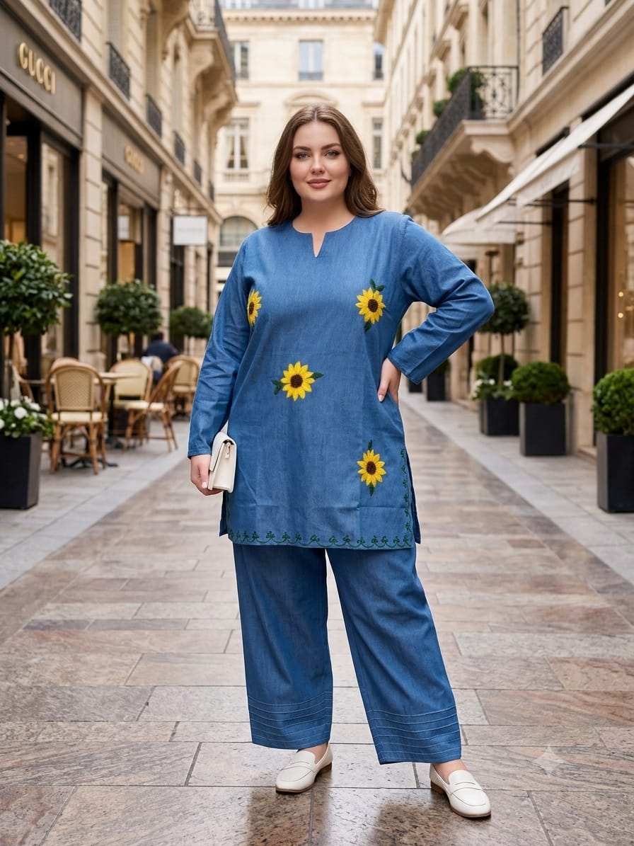 DENIM CORDSET