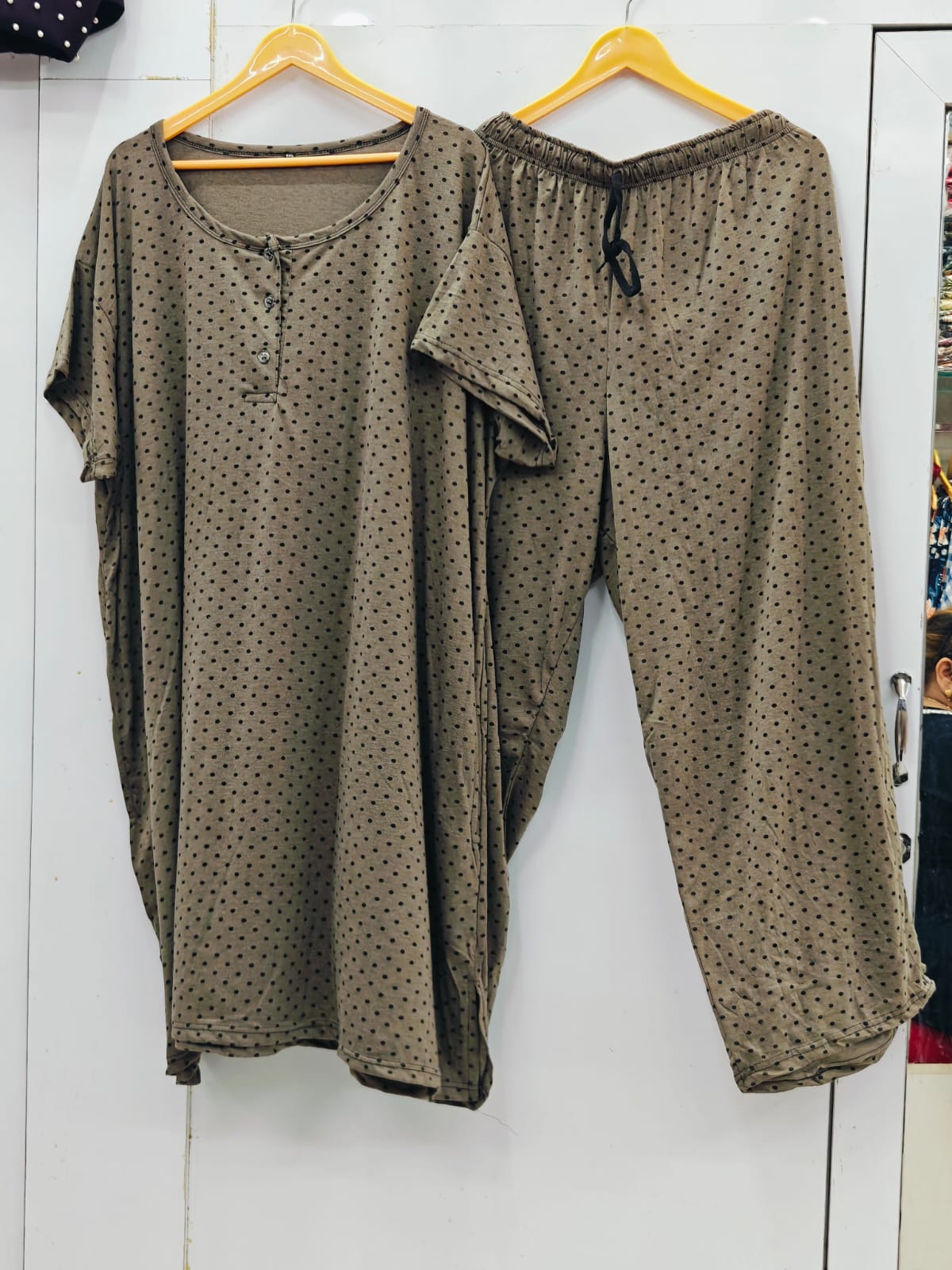 Heritage comfrot matching kurti set