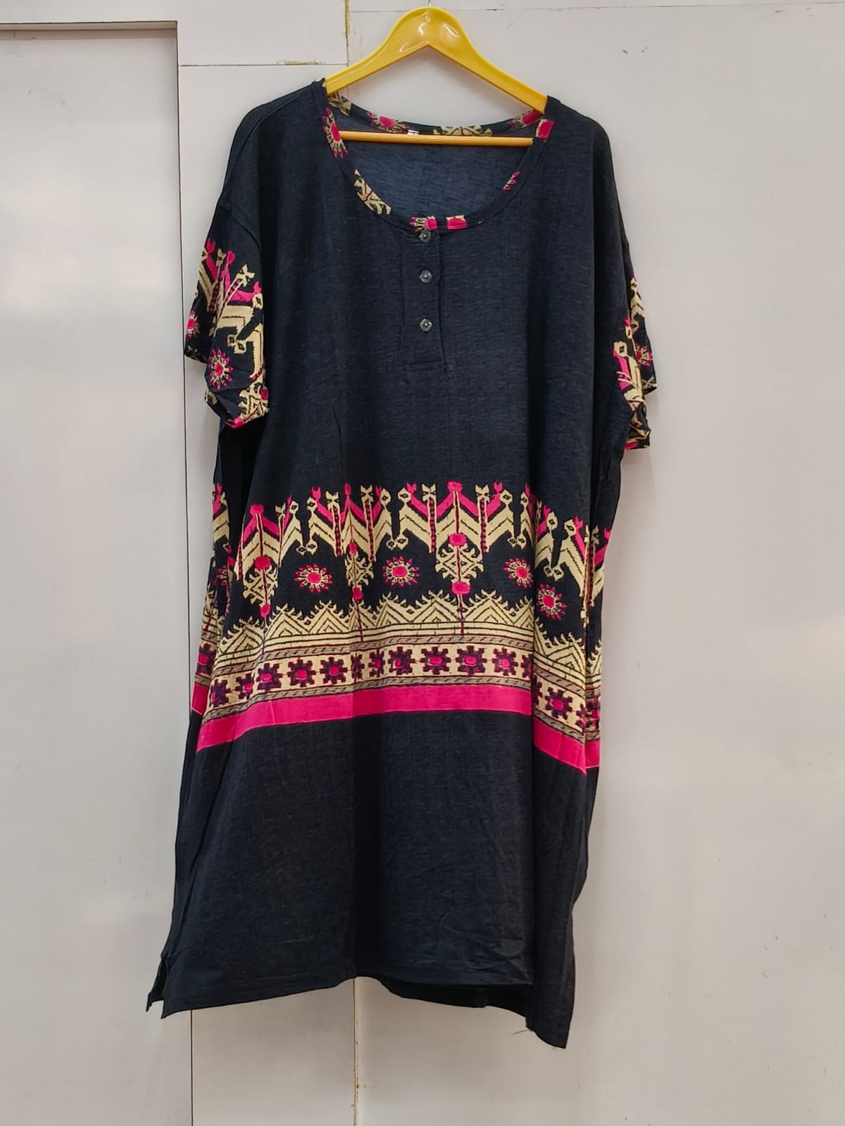 Fusion blend longline fusion tee
