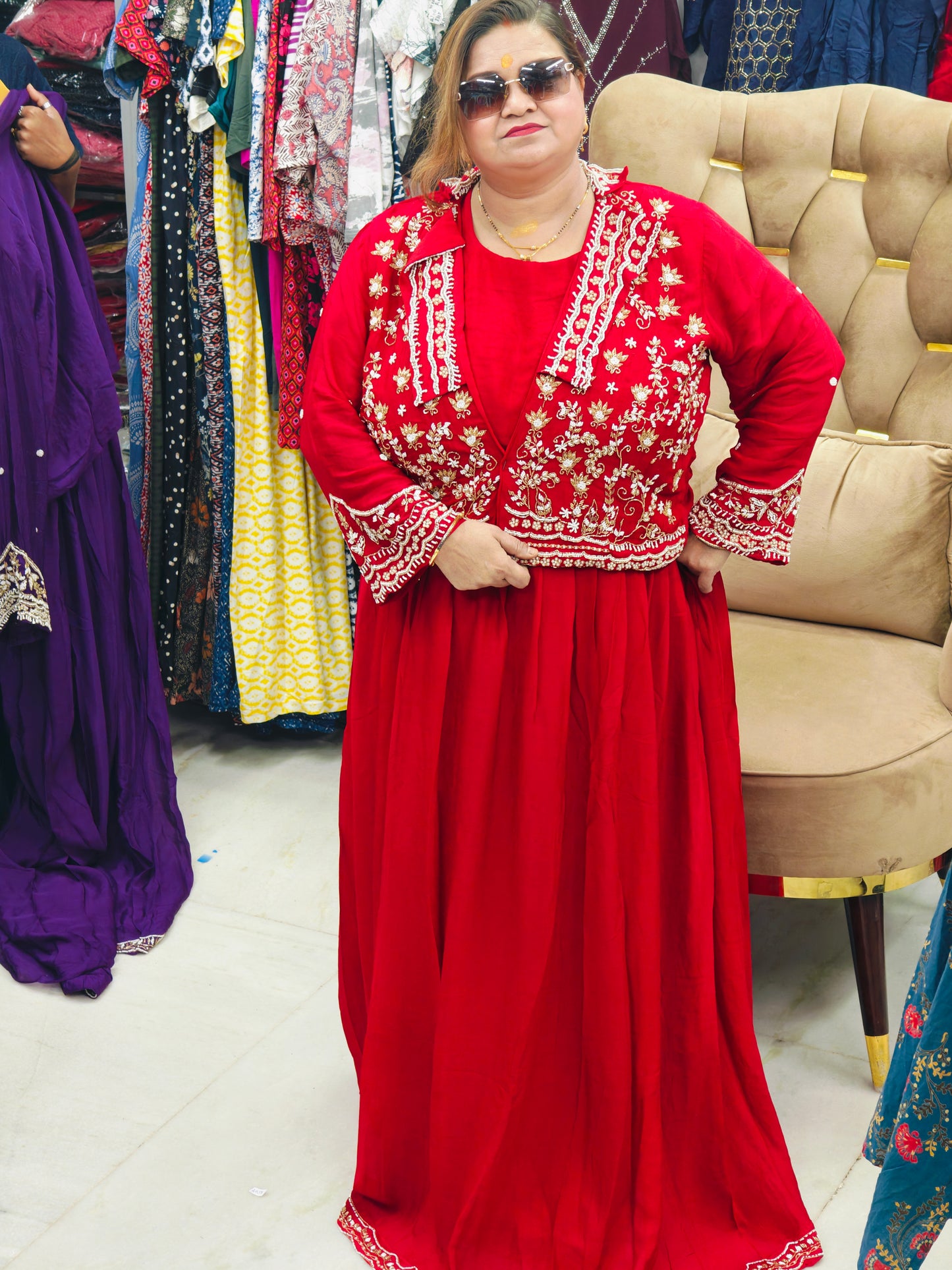 Indo Western dress@8