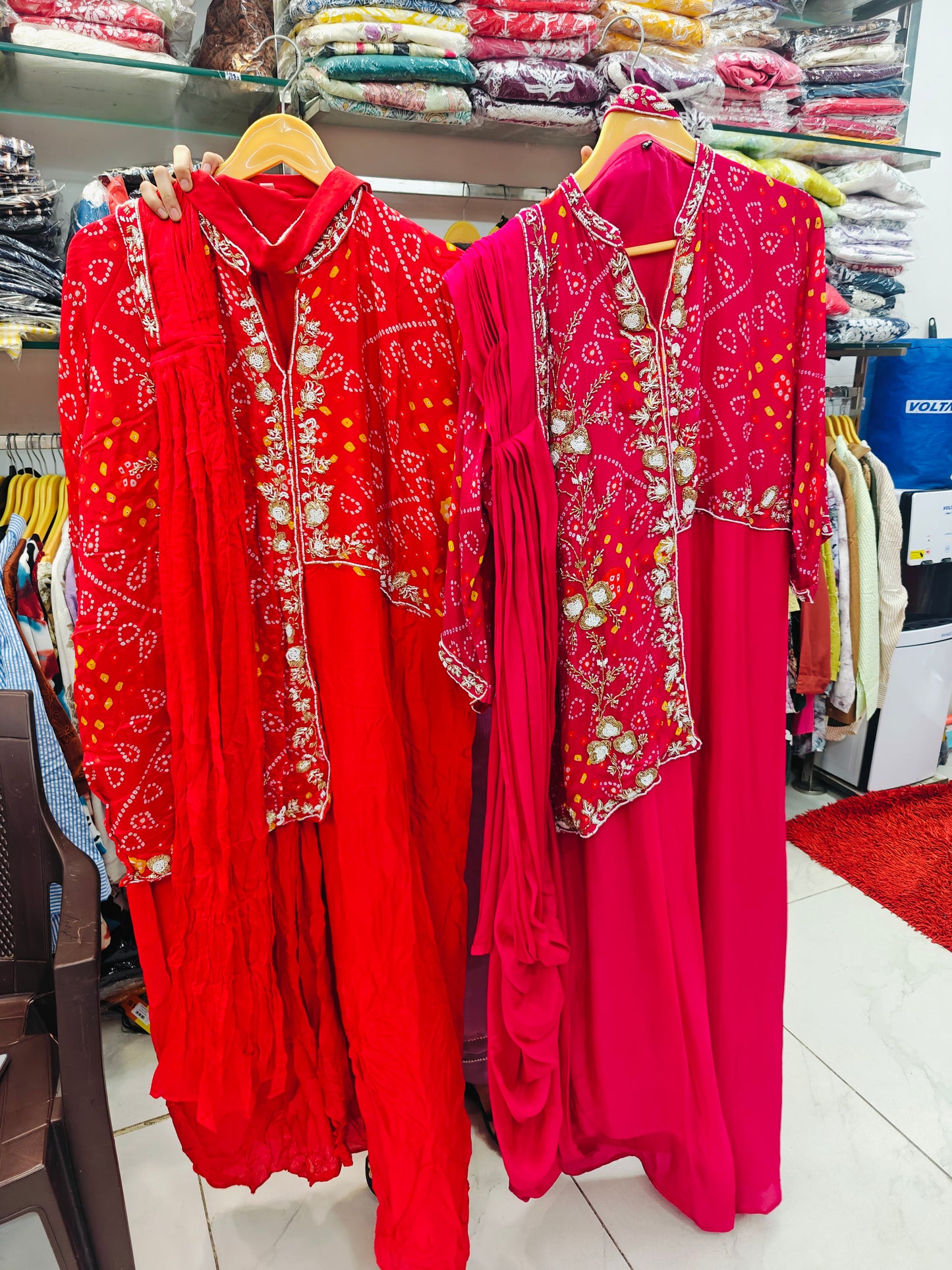 Indo western gown@6