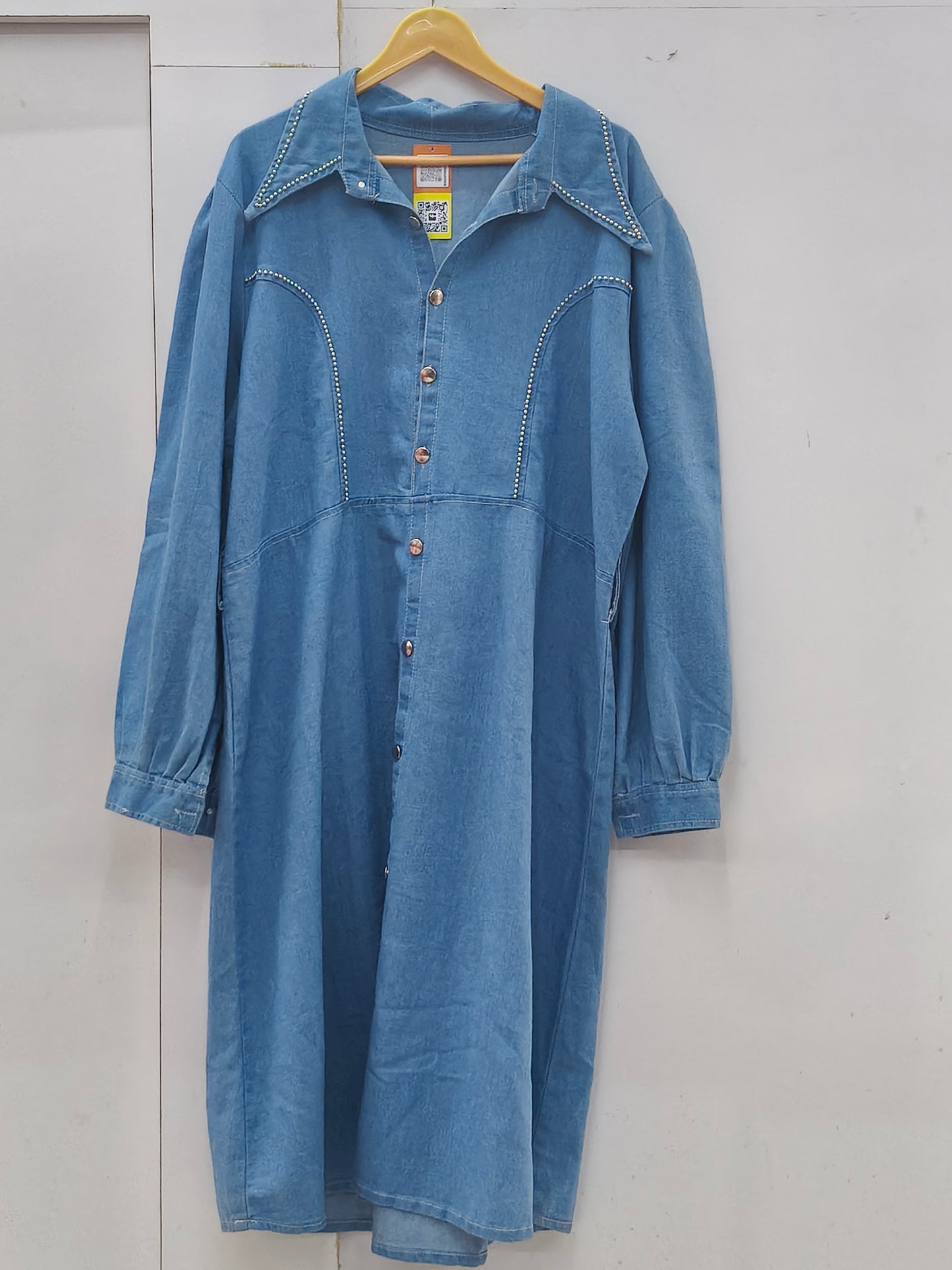 Baggy Fit Denim Dress (6xl)