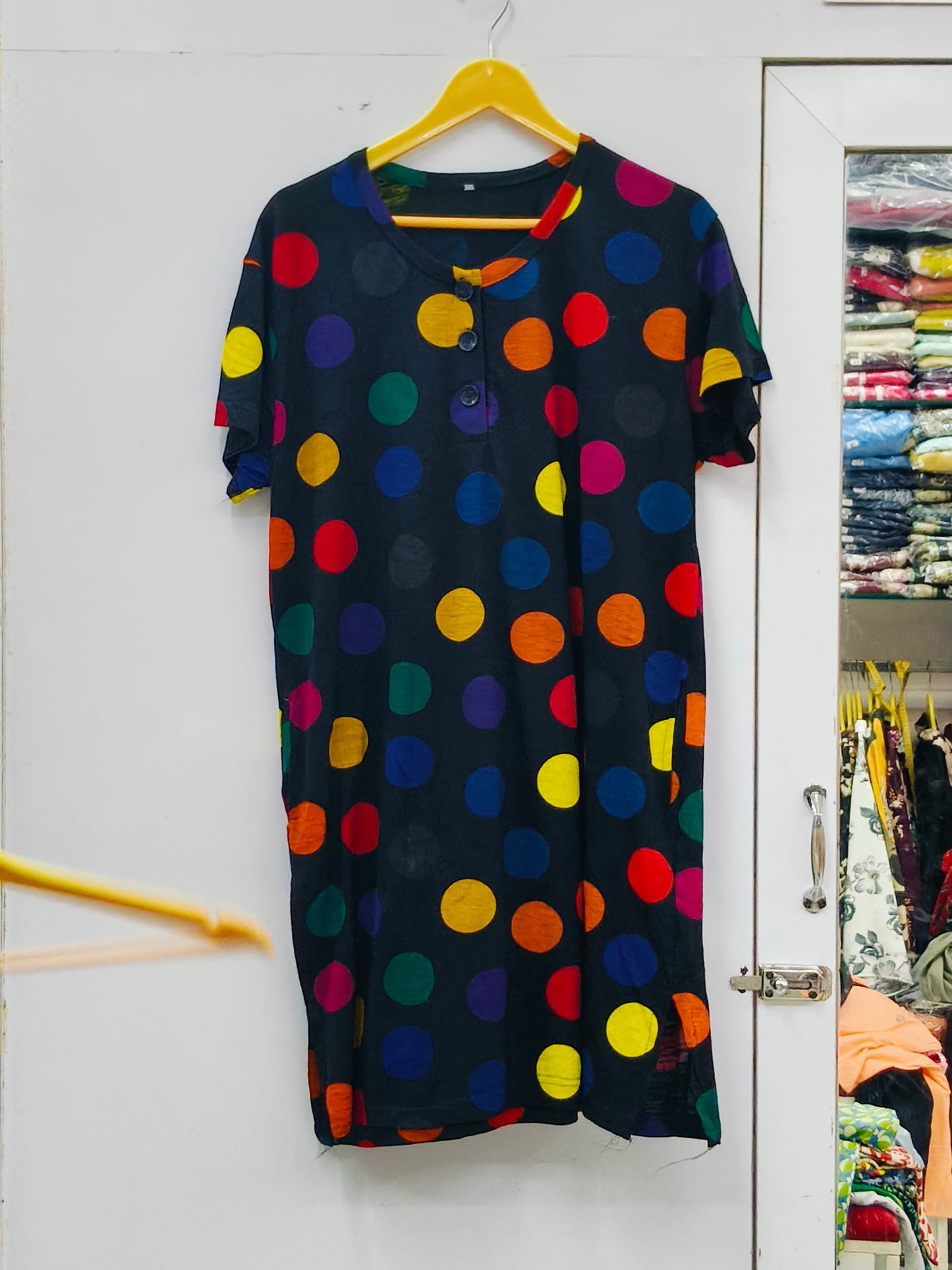 Fusion blend longline fusion tee