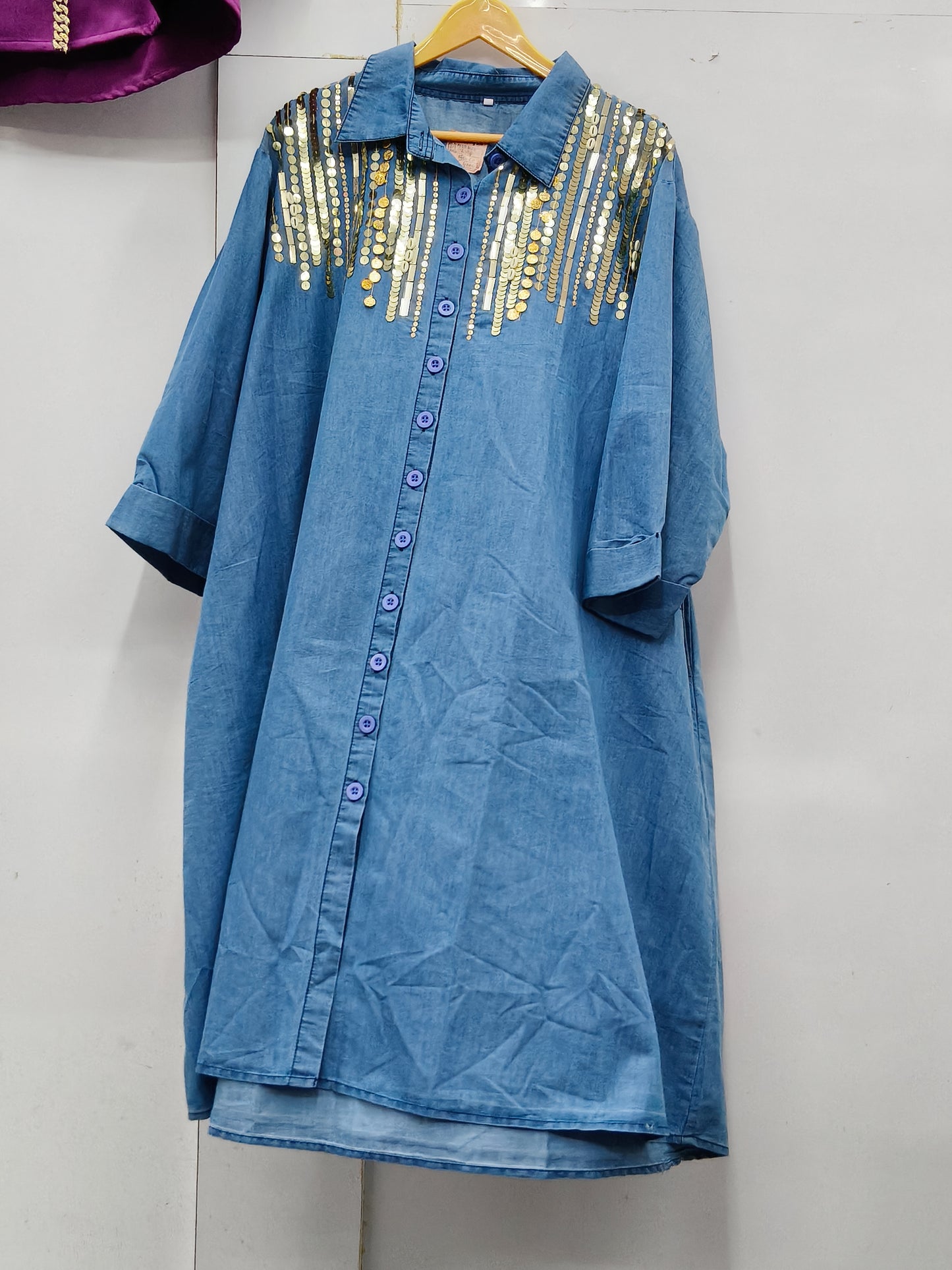 DENIM DRESS