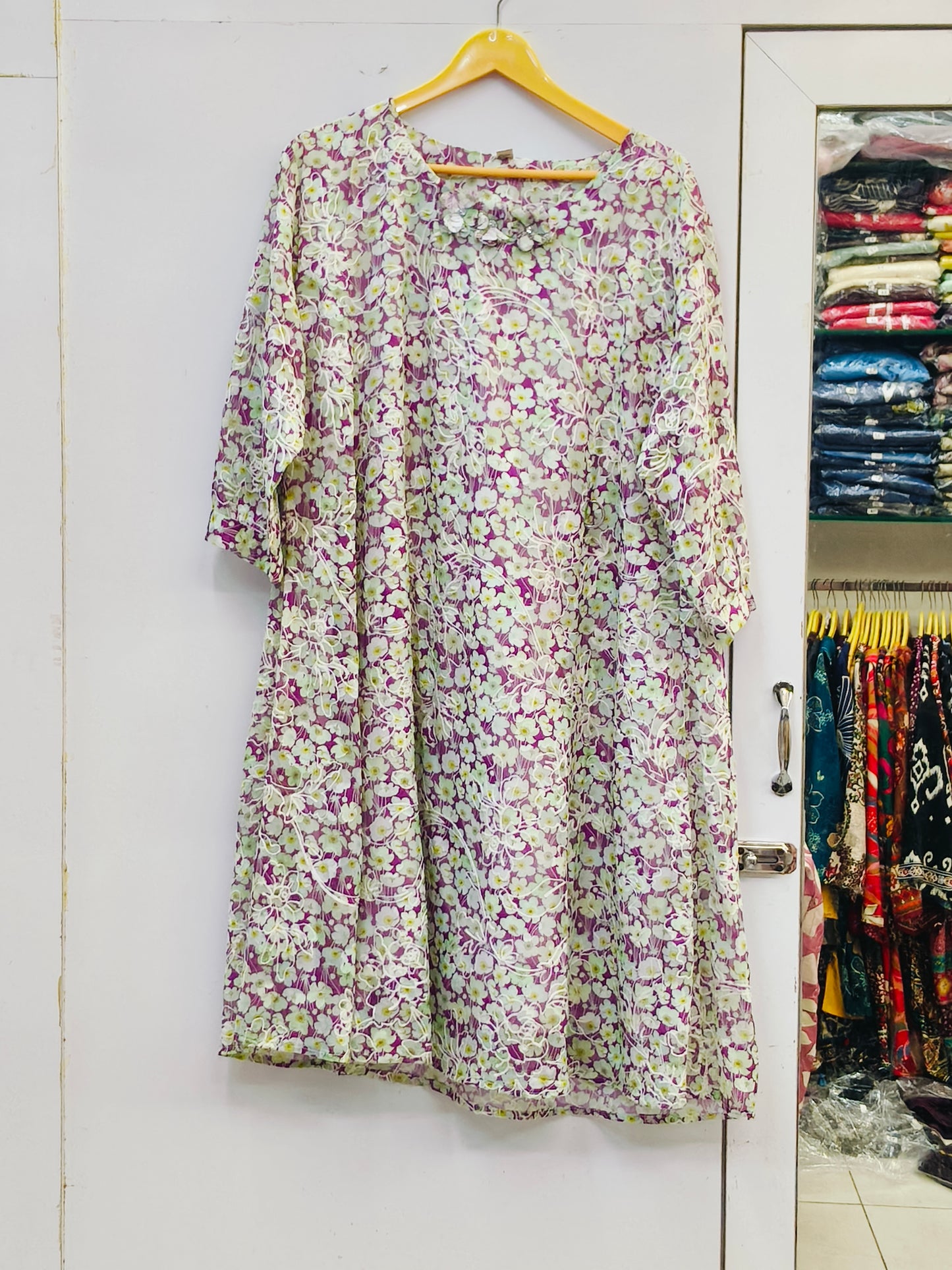 PRINTED DRESS
