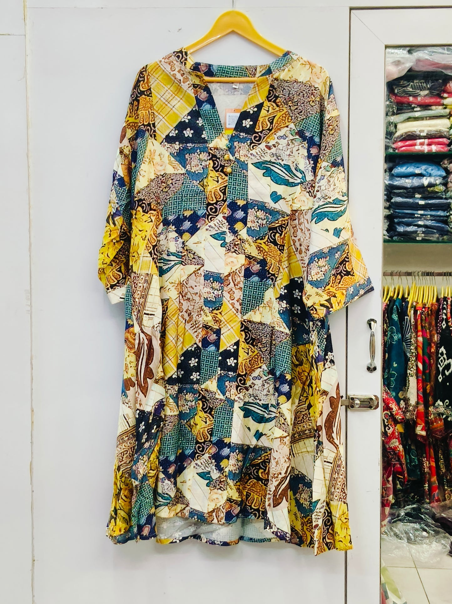 PRINTED DRESS