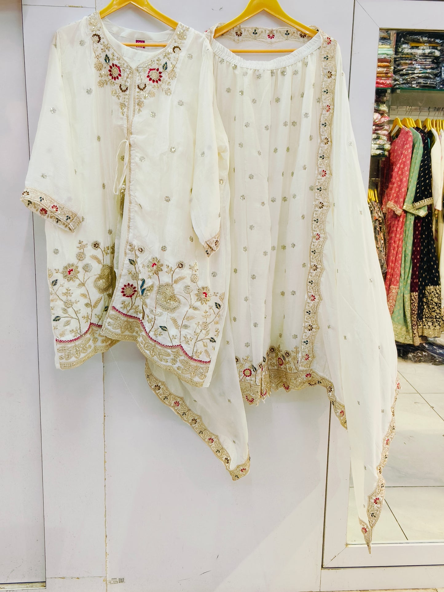 INDO WESTERN SHARARA SUIT