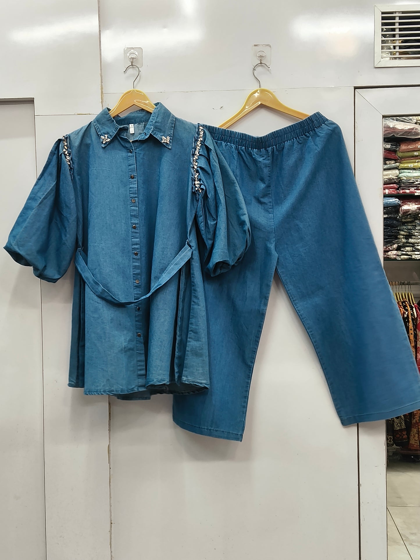 DENIM CORDSET