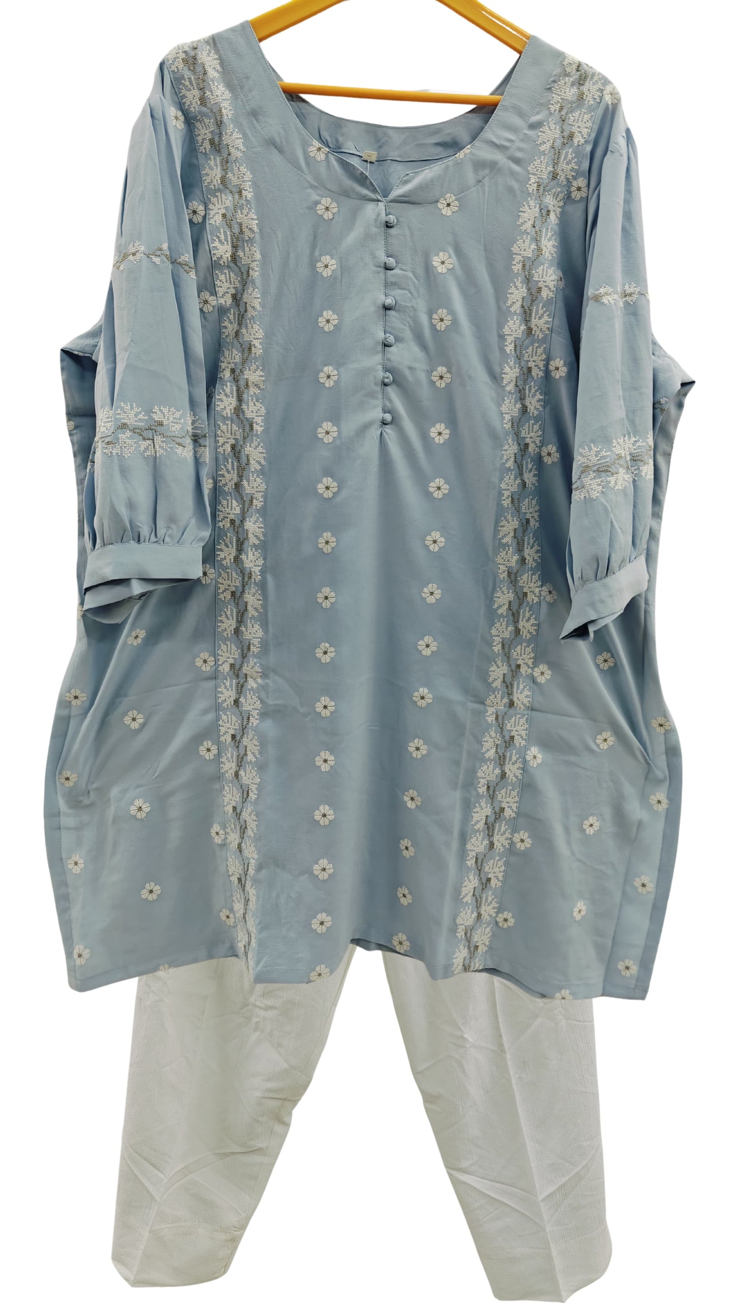 Embroidery Offiwear Cordset