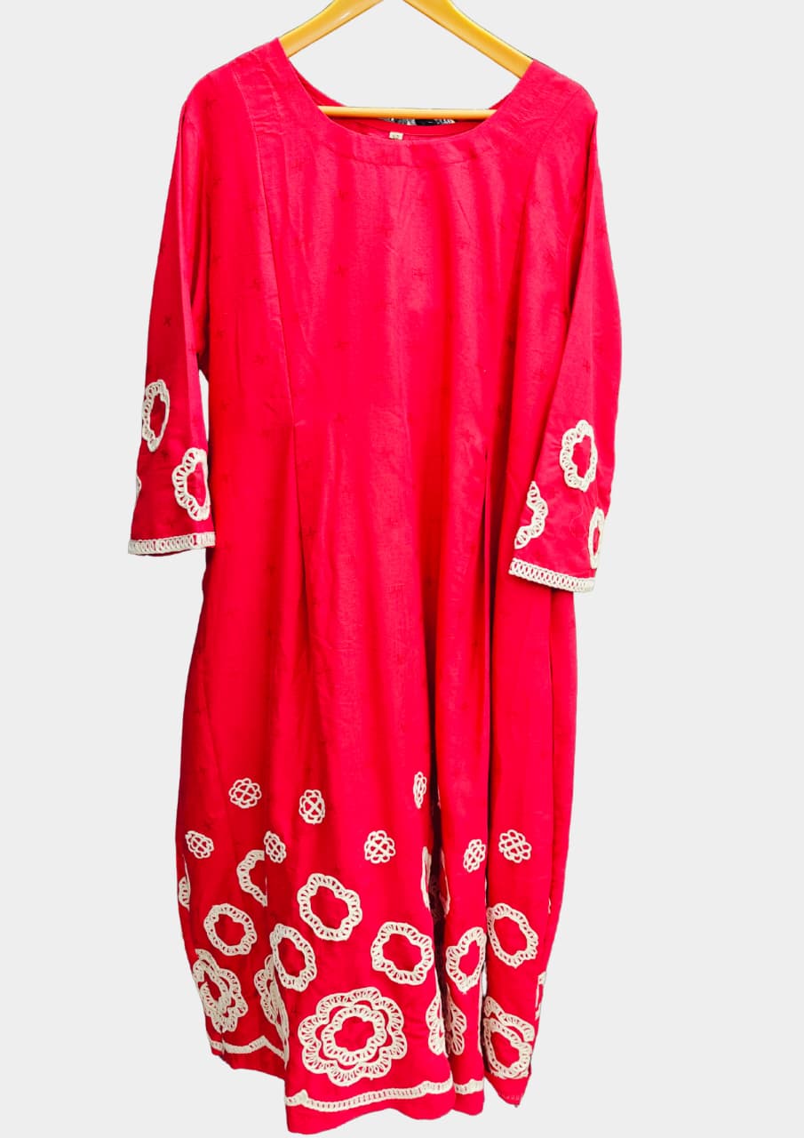 Embroidery Floral Tunic