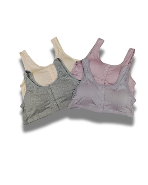 Front Button Bra