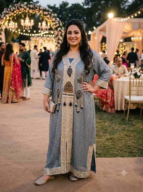INDO WESTERN GOWN