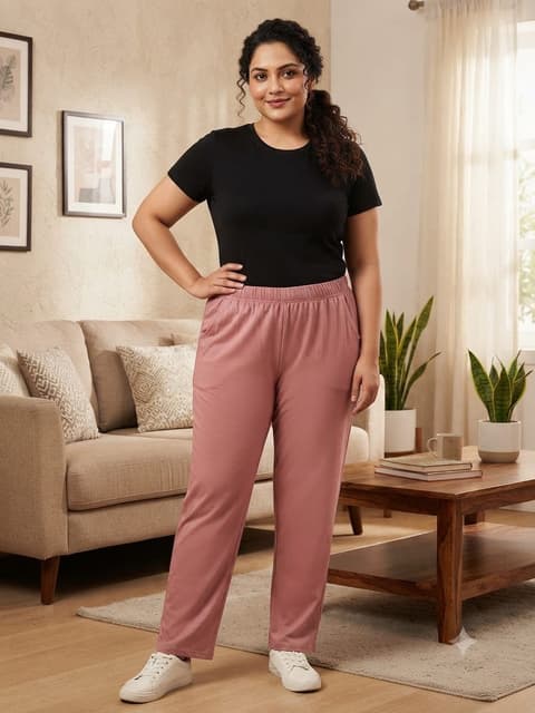 Flex Comfort High Waist Yoga Plain