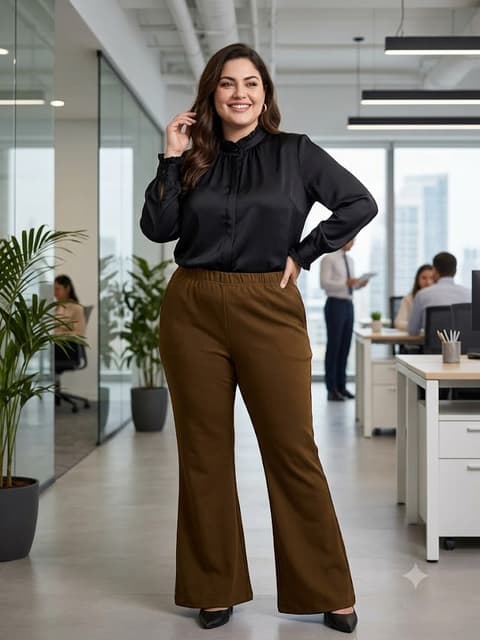 Retro Flare High Rise Bellbottoms