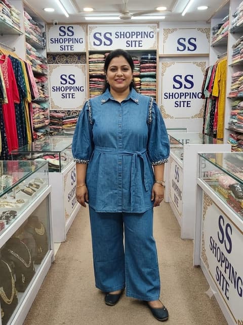 DENIM CORDSET