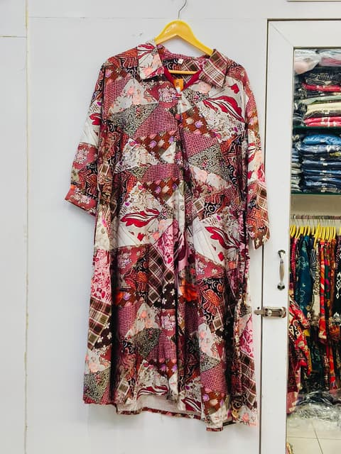 PRINTED DRESS