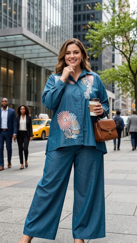 DENIM CORDSET