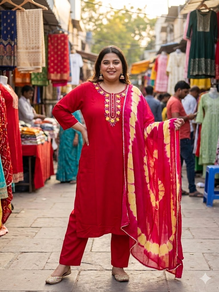 PARTYWEAR SUIT WITH PANT