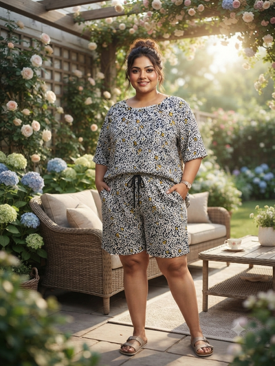 Short story cozy lounge Set or breeze summer shorts set