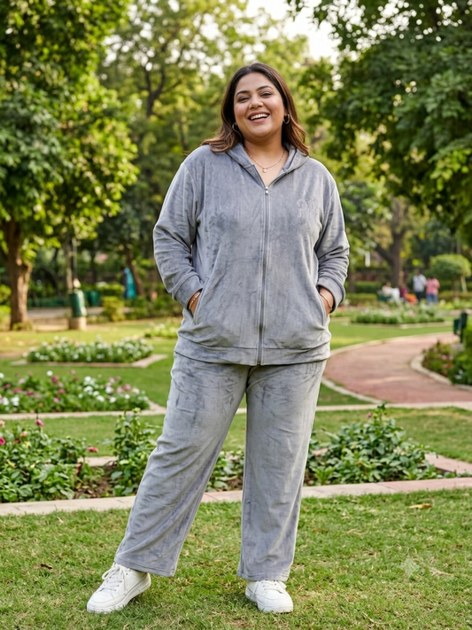 VELVET TRACK SUIT