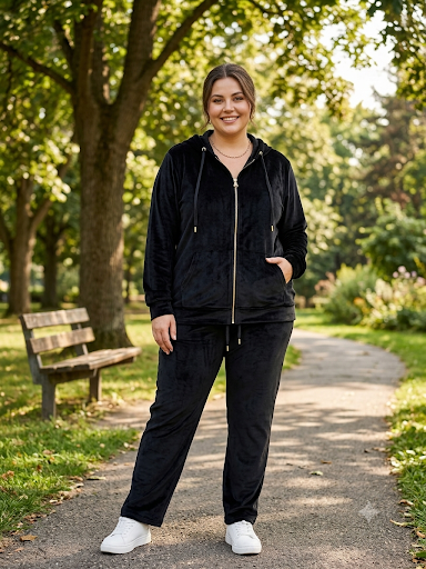 VELVET TRACK SUIT