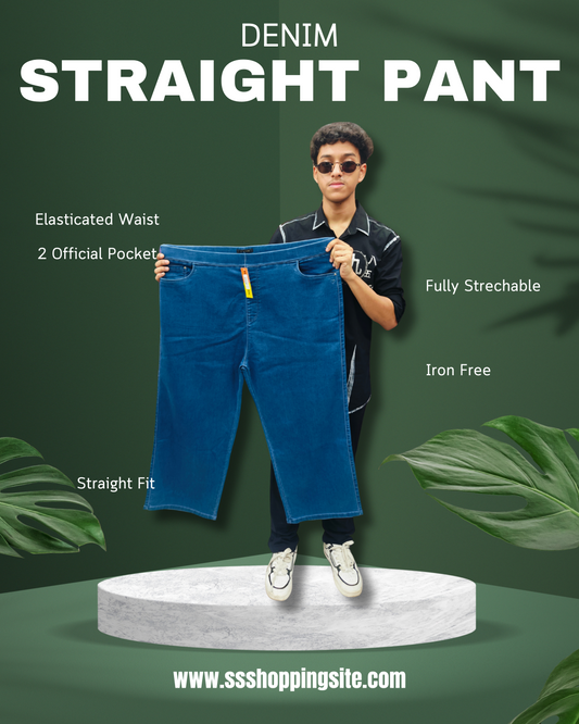Straight Denim Pant