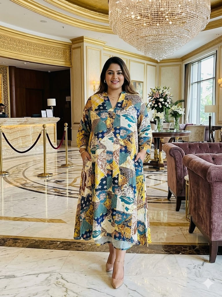 PRINTED DRESS