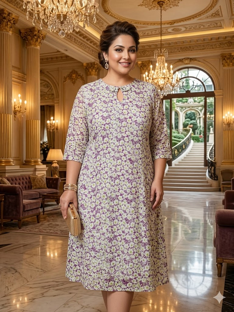 PRINTED DRESS