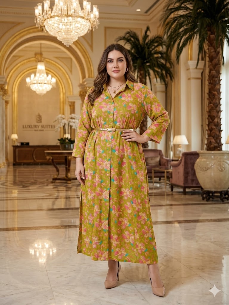 PRINTED DRESS