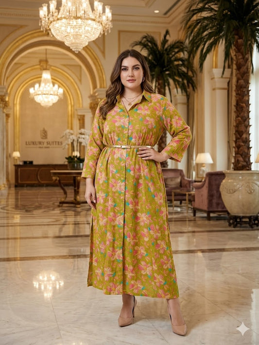 PRINTED DRESS