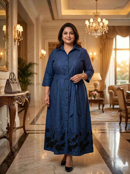 DENIM DRESS