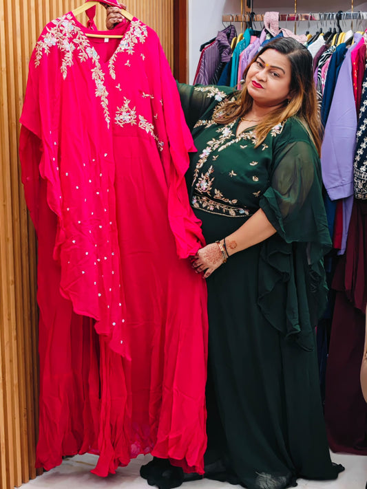 Indo western  gown@3