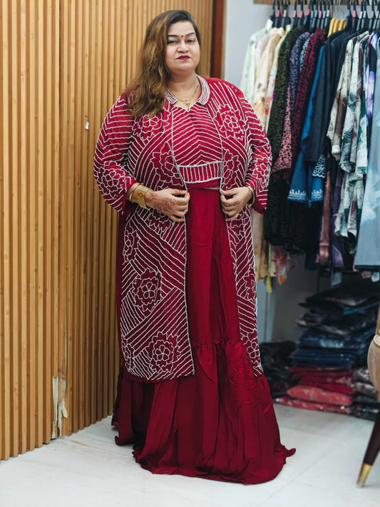 Indo Western gown@1