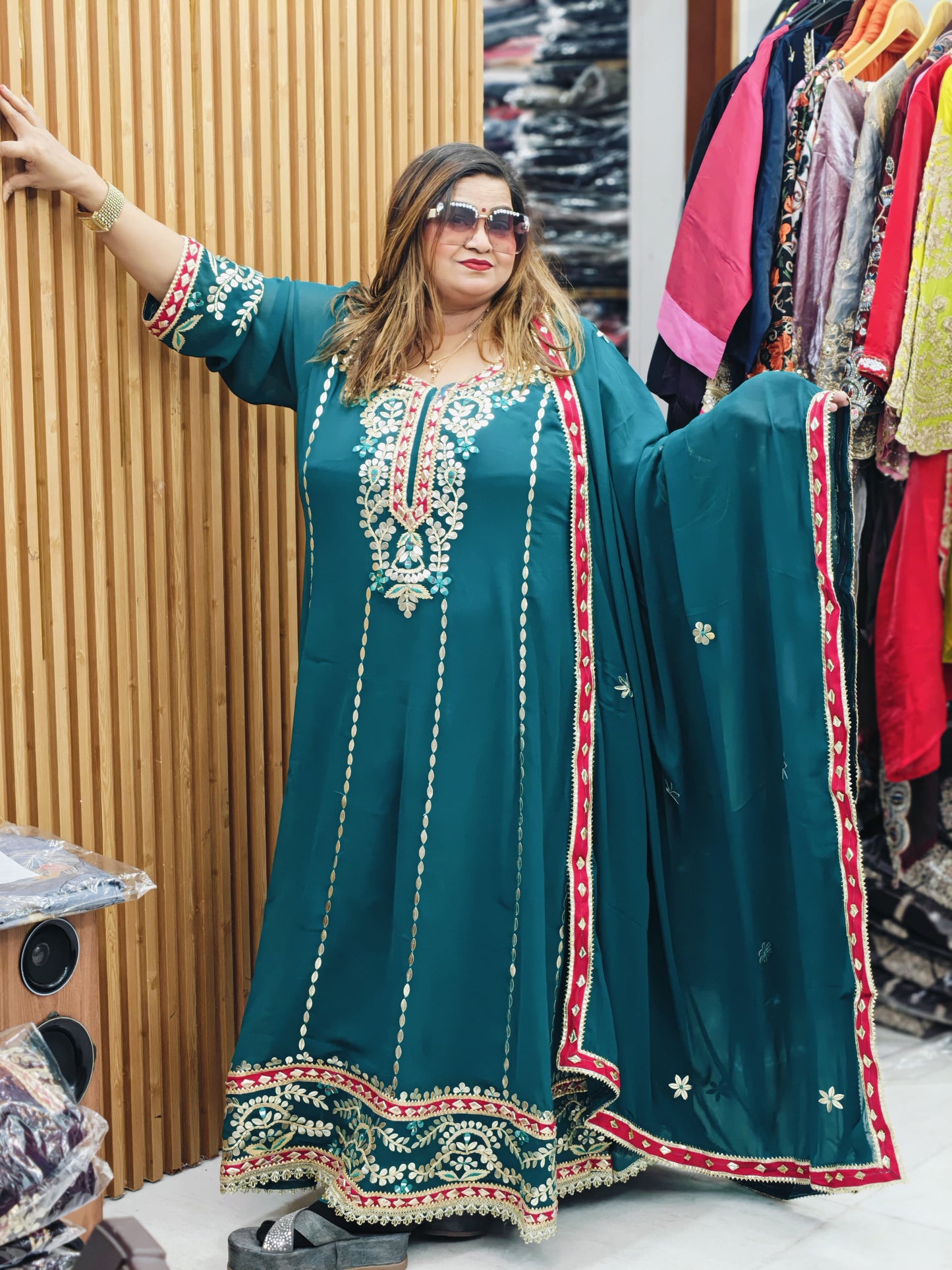 Gota Patti Anarkali